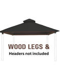 Load image into Gallery viewer, Acaia Modern Black Gazebo