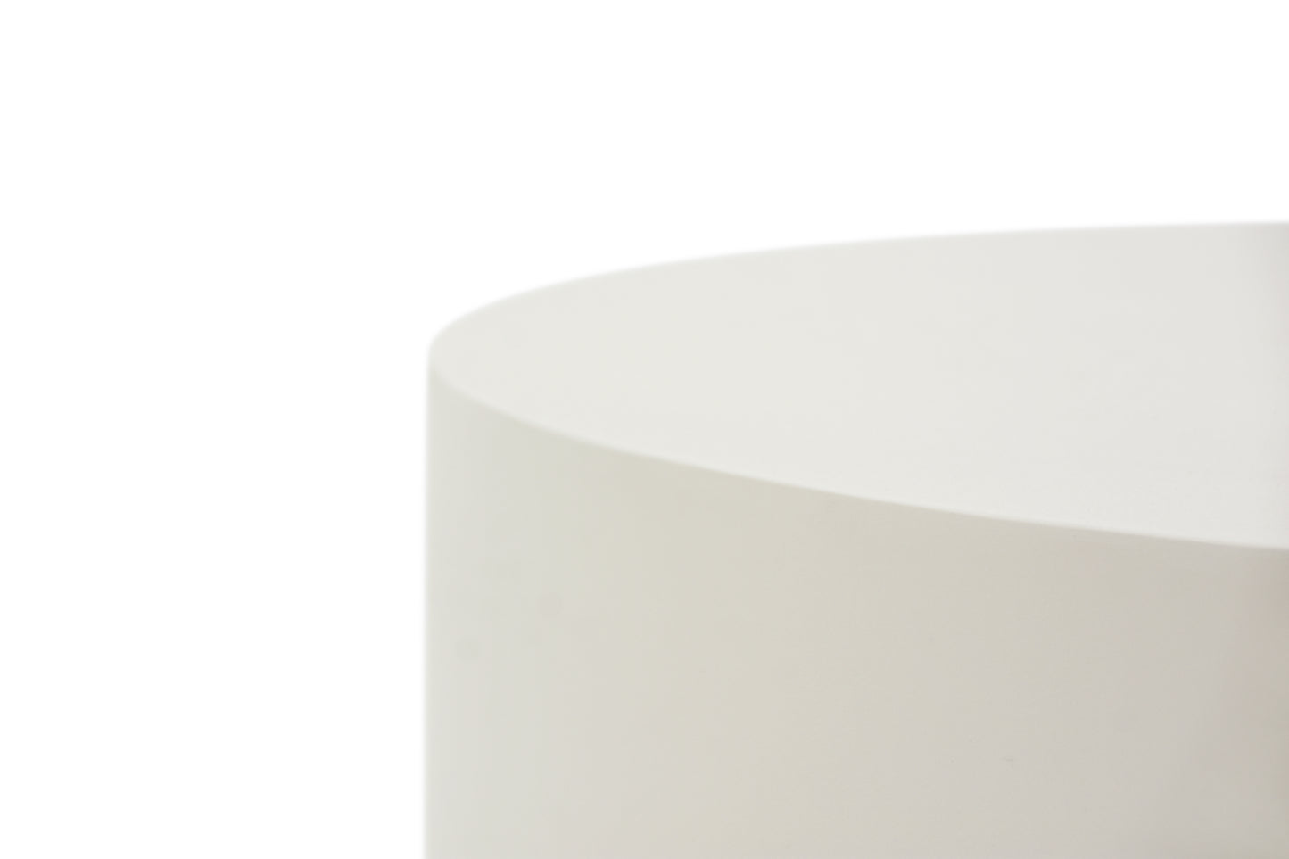 Elementi Home Rome Round Concrete Coffee Table 40" x 40" x 14.2"