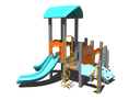 Load image into Gallery viewer, Multi-Activity Playground Structure with Shade | Outdoor Play Structure for Ages 2 to 5 | GFP-30221-1
