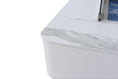 Load image into Gallery viewer, Annecy 42” Porcelain Top Fire Table - Bianco White