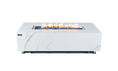 Load image into Gallery viewer, Carrara 60” Marble Porcelain Fire Table - Bianco White
