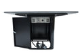 Load image into Gallery viewer, Brugge 46” Marble Porcelain Dining Table - Bulgaria Black
