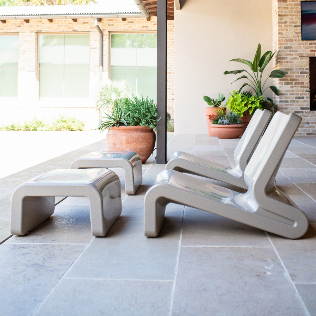 Tupleo Outdoor Line Ottoman