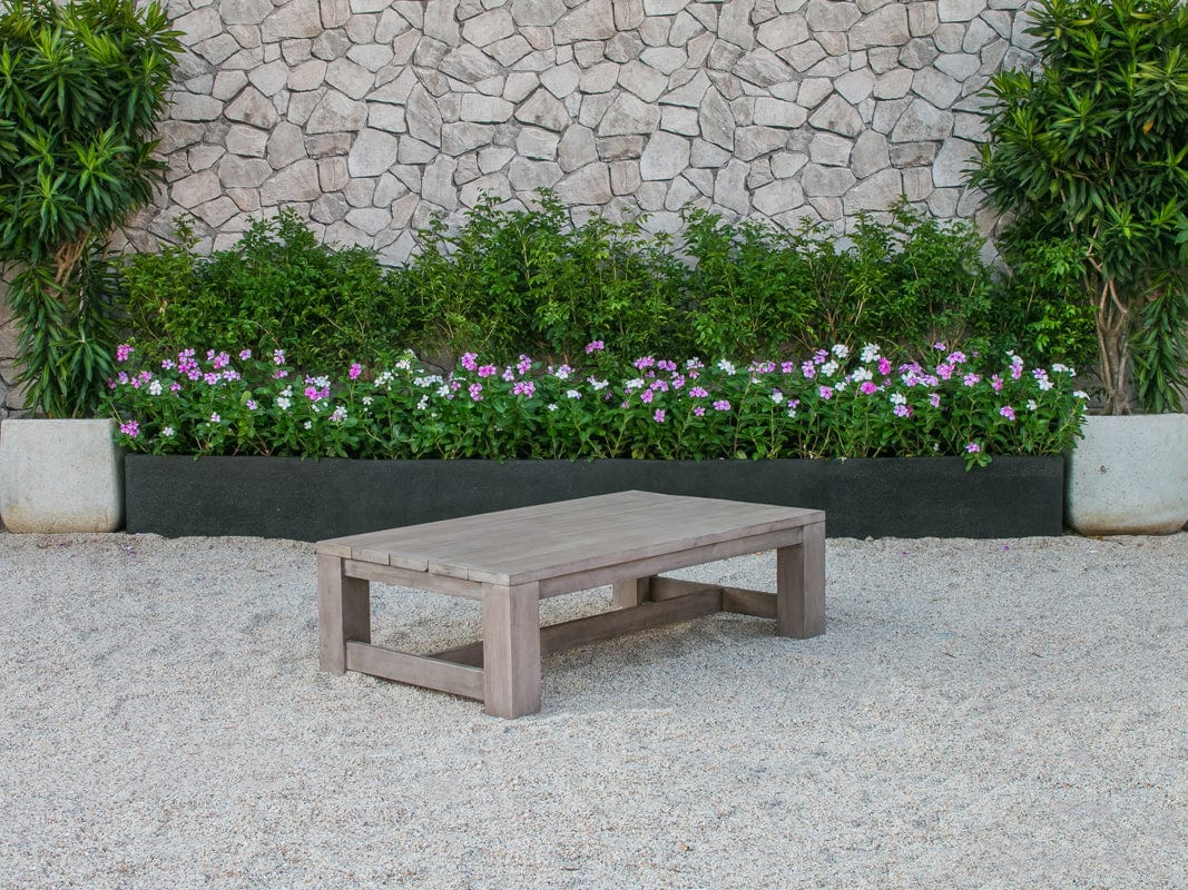 Homeroots Wood And Rattan Sectional Sofa Set