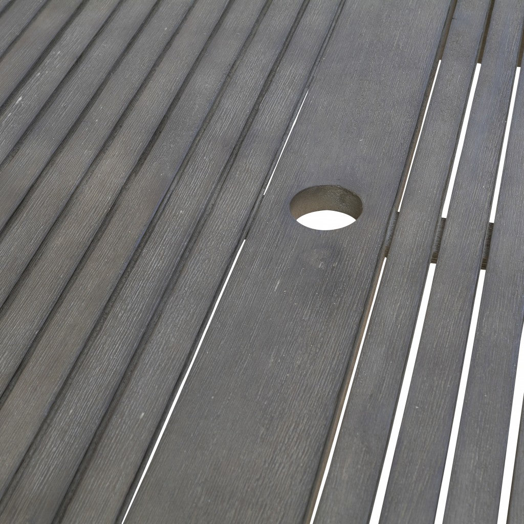 Dark Grey Dining Table