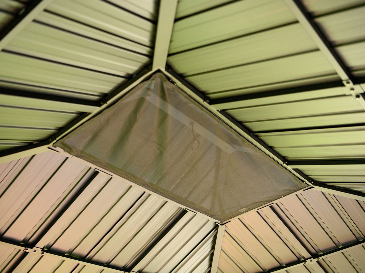 Gazebo Penguin Yosemite - 10 X 12 Ft. Light Grey Wood Finish