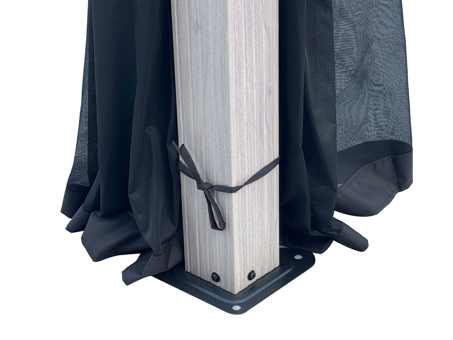 Gazebo Penguin Yosemite - 10 X 12 Ft. Light Grey Wood Finish