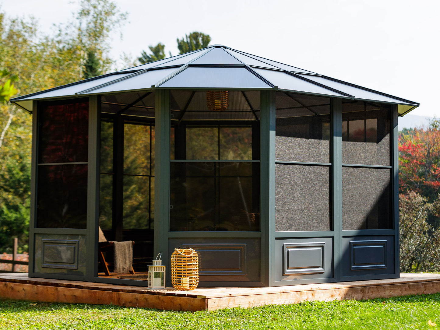 Florence - Solarium 12x15 Polycarbonate Roof41215-32