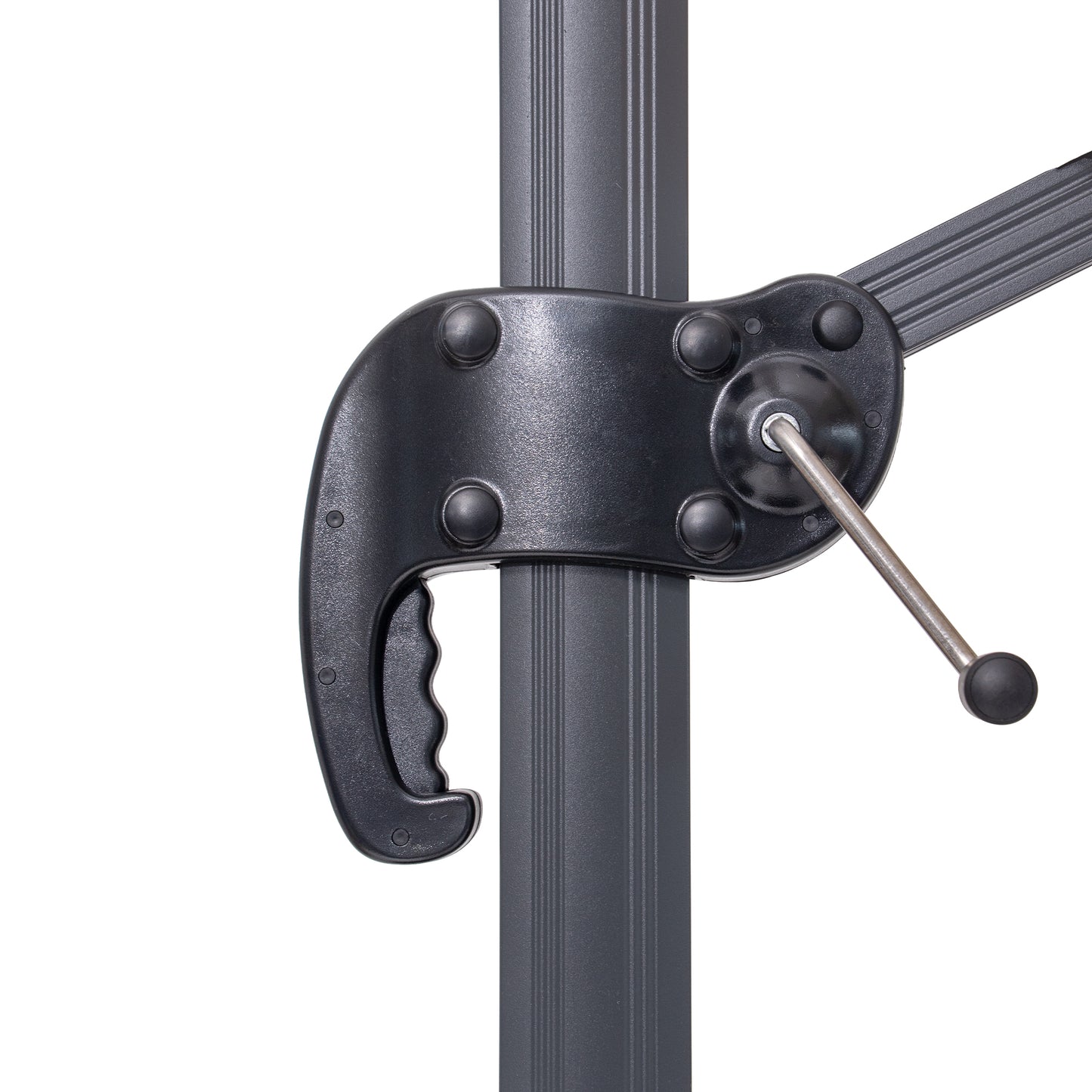 Tilt Cantilever Patio Umbrella with Stand