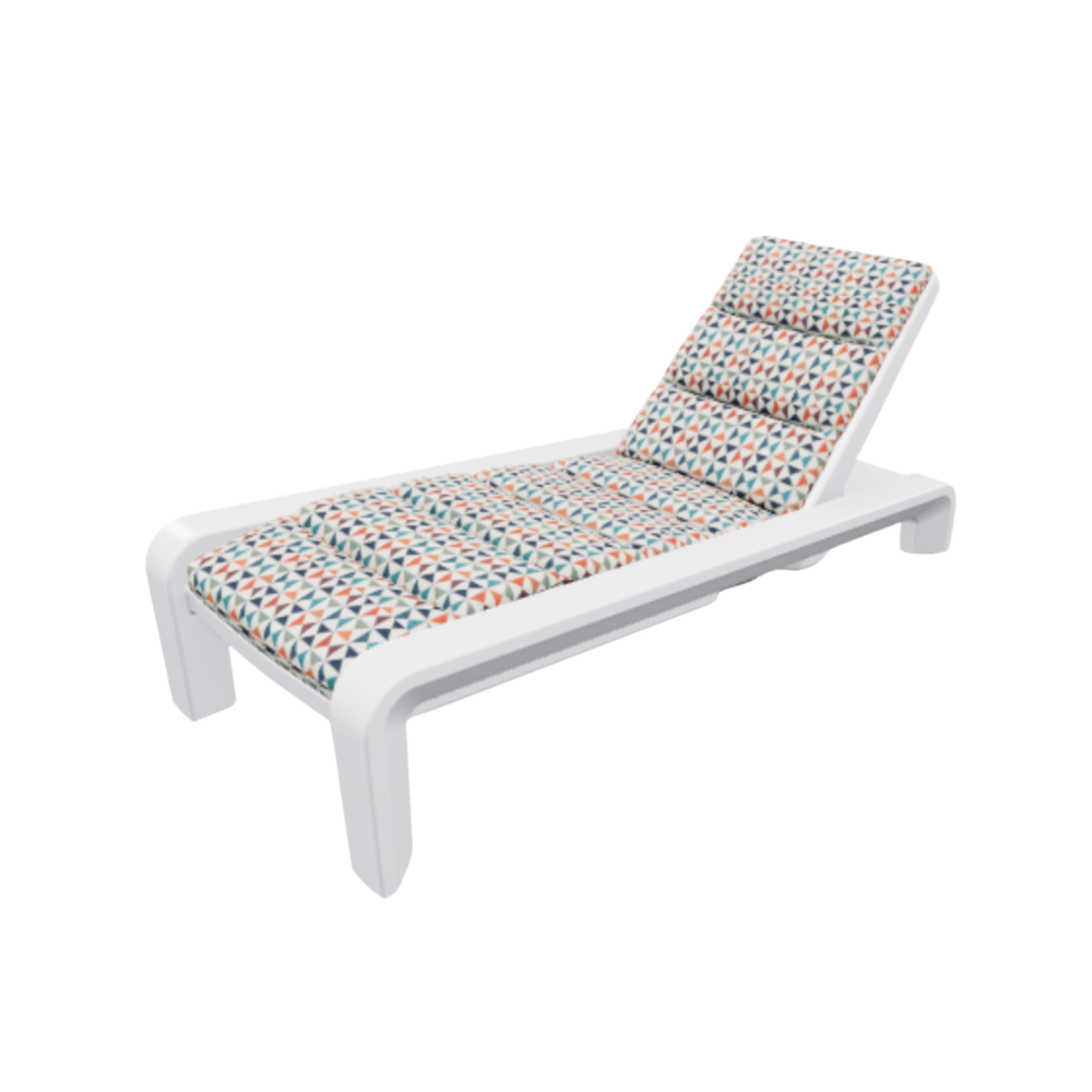 Tupleo Outdoo Deck Chaise Cushions Poolside Use