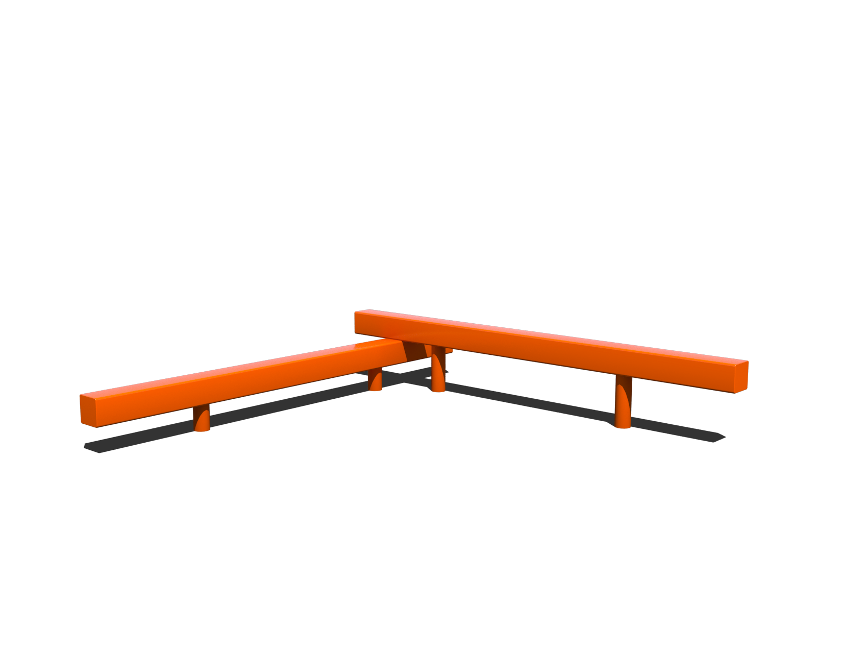 60019408XX Balance Beam Orange