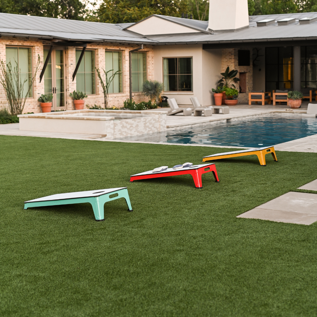 Tupleo Outdoor All-Weather Cornhole for Poolside Use
