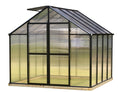 Load image into Gallery viewer, MONT 8′ × 8′ Black Greenhouse Heavy-Duty Aluminum
