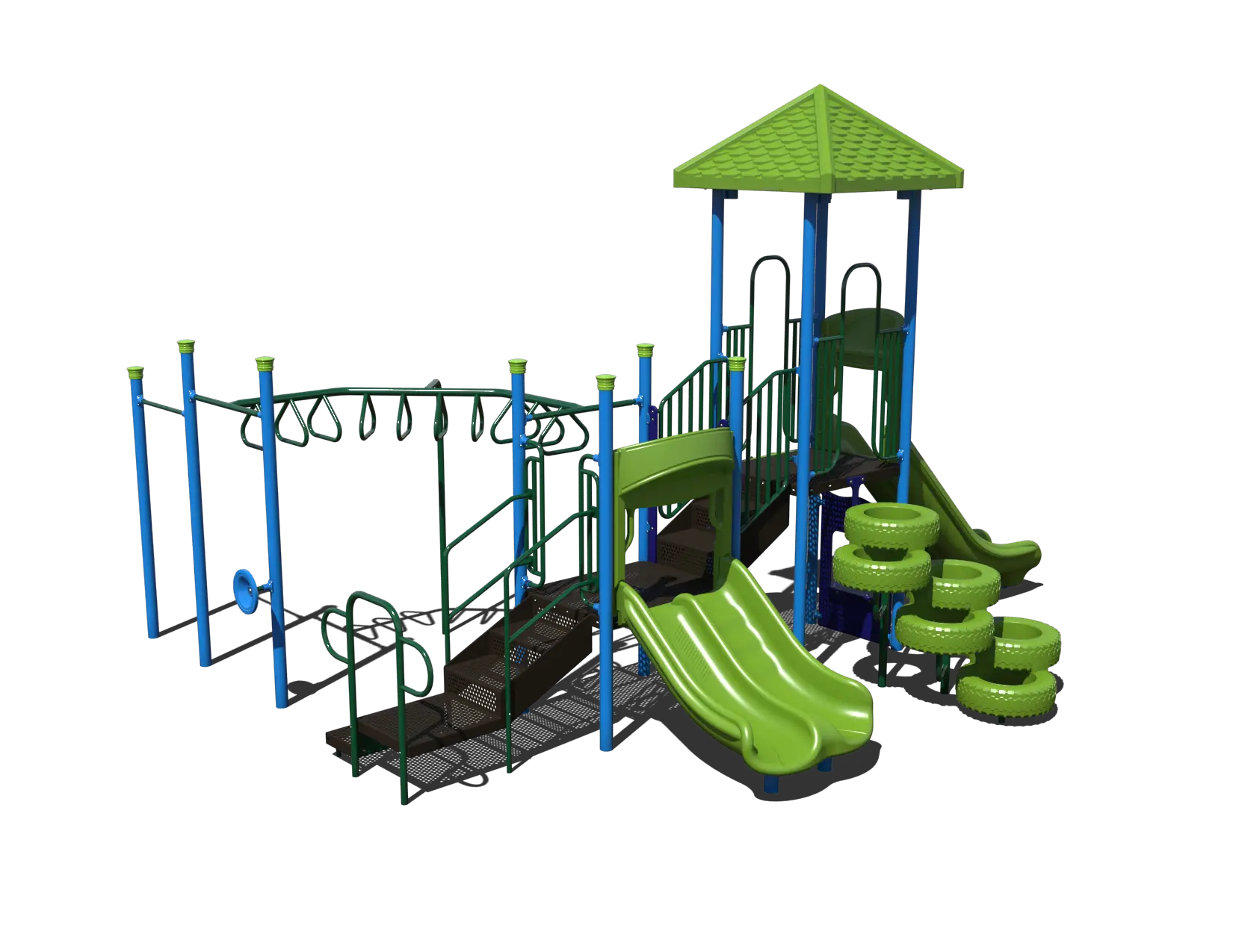 Child Works  Playground Structures, Age: 5-12, CW-0009