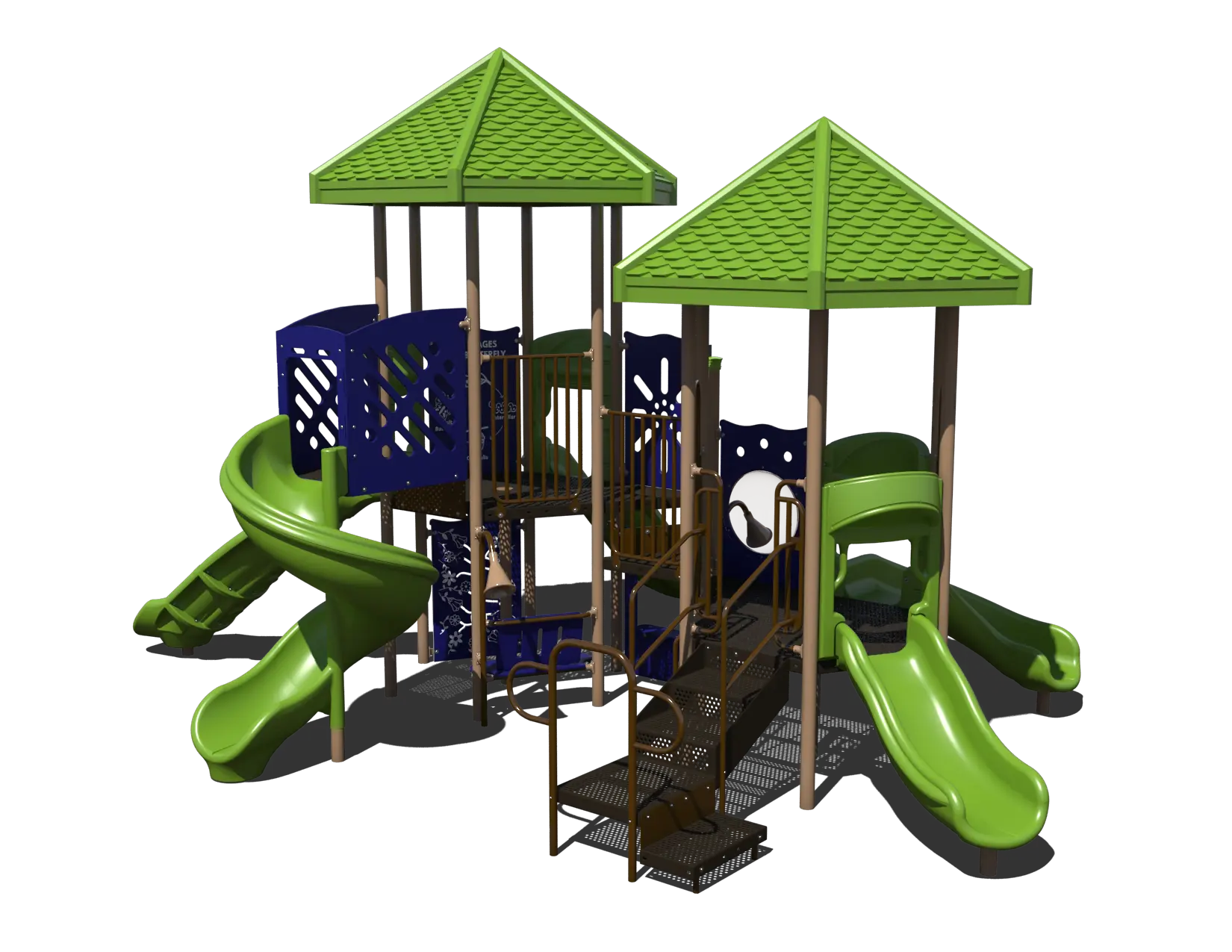 Child Works  Playground Structures, Age: 5-12, CW-0012