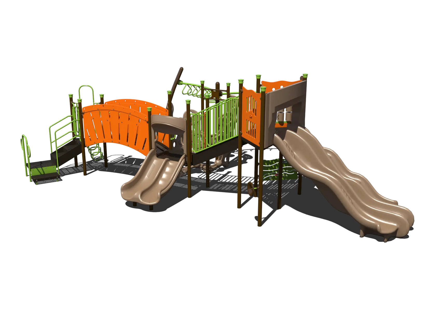 Child Works  Playground Structures, Age: 5-12, CW-0014