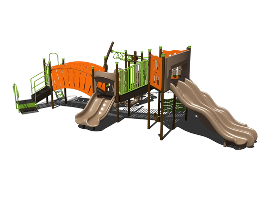 Child Works  Playground Structures, Age: 5-12, CW-0014