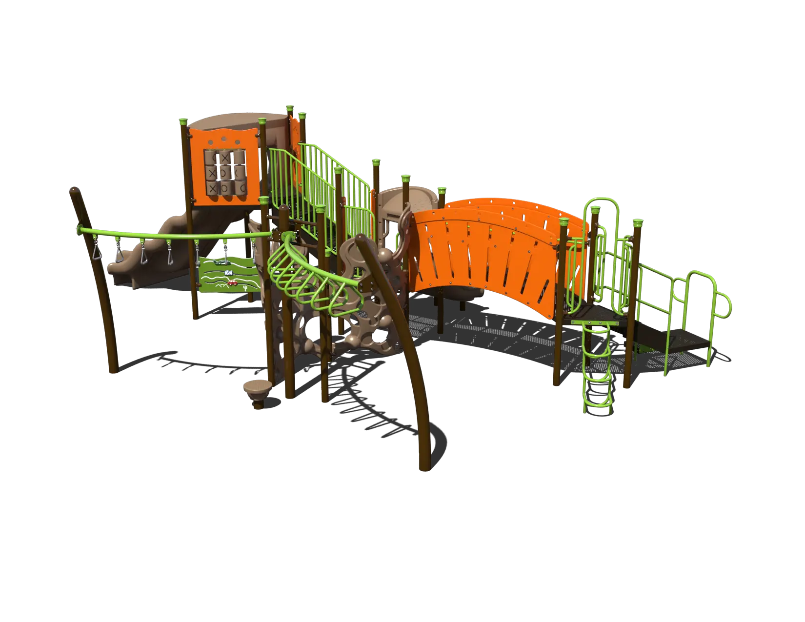 Child Works  Playground Structures, Age: 5-12, CW-0014