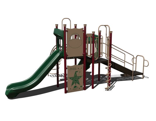 Child Works  Playground Structures, Age: 5-12, CW-0015-1