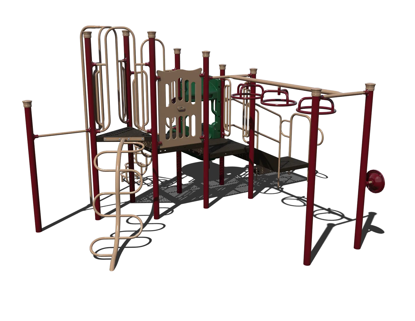 Child Works  Playground Structures, Age: 5-12 CW-0016-2 forest