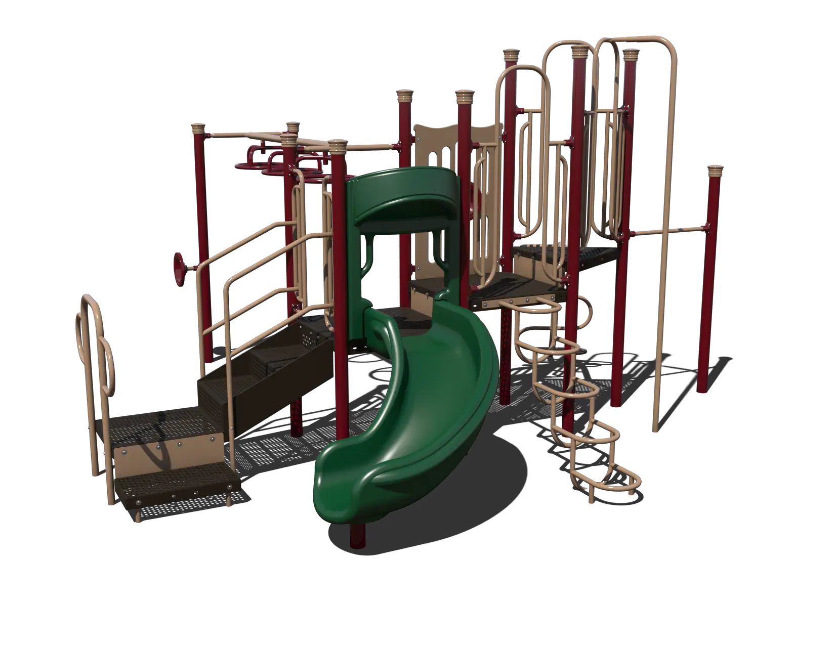Child Works  Playground Structures, Age: 5-12 CW-0016-2 forest