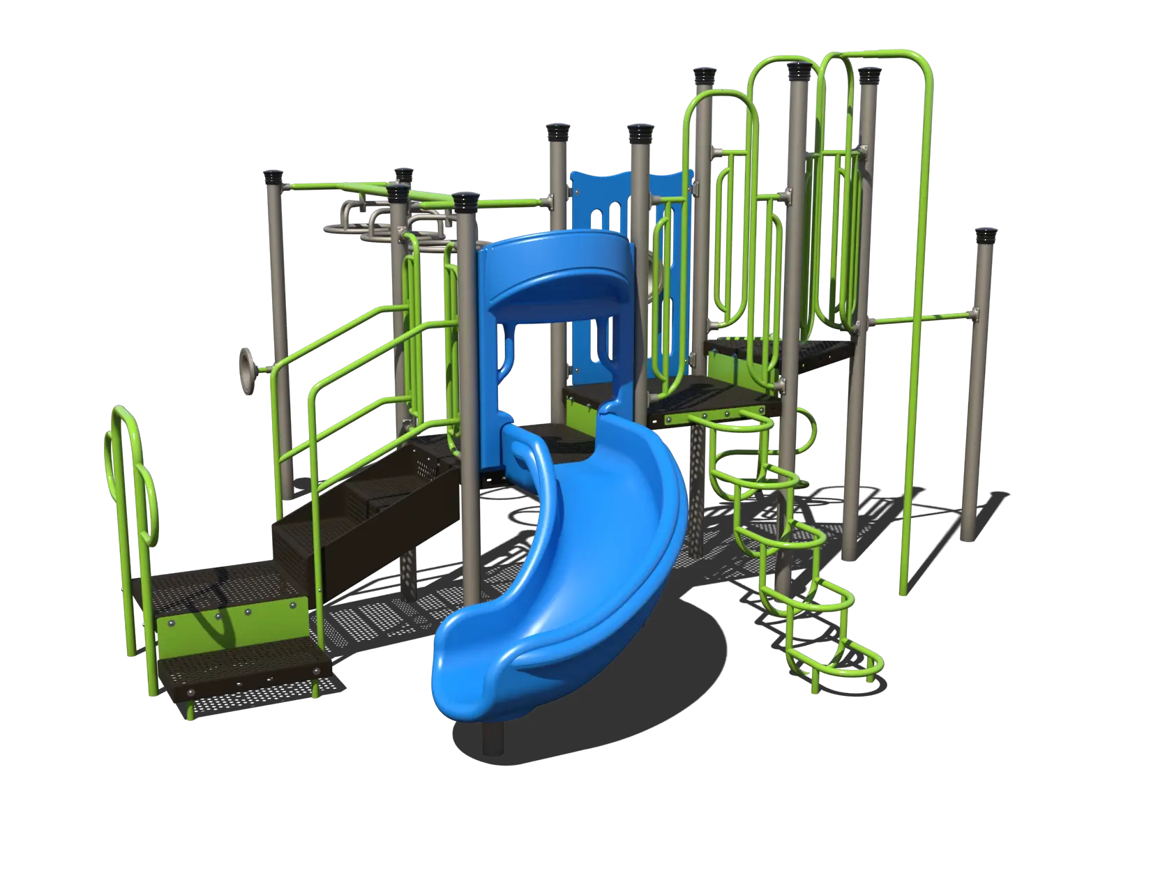 Child Works  Playground Structures, Age: 5-12 CW-0016-2 storm