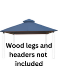 Load image into Gallery viewer, Acaia Modern Cobalt Blue Gazebo
