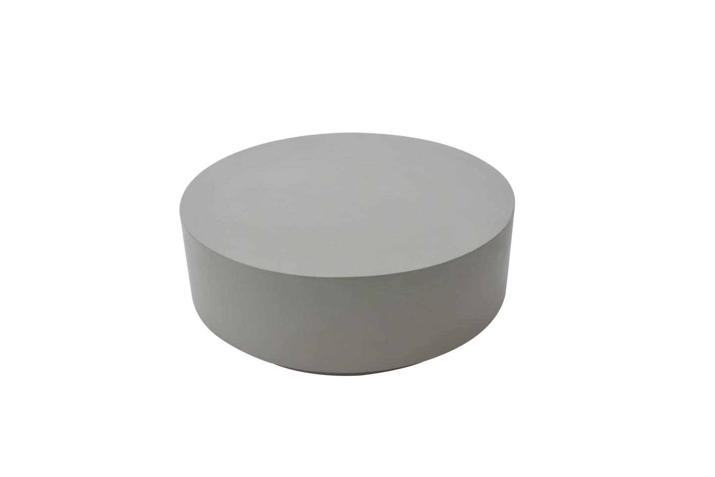 Rome Column Table – a round, handcrafted glass-fiber reinforced concrete (GFRC) table inspired by Roman architecture, featuring a smooth matte texture and timeless design. Perfect for indoor and outdoor use.