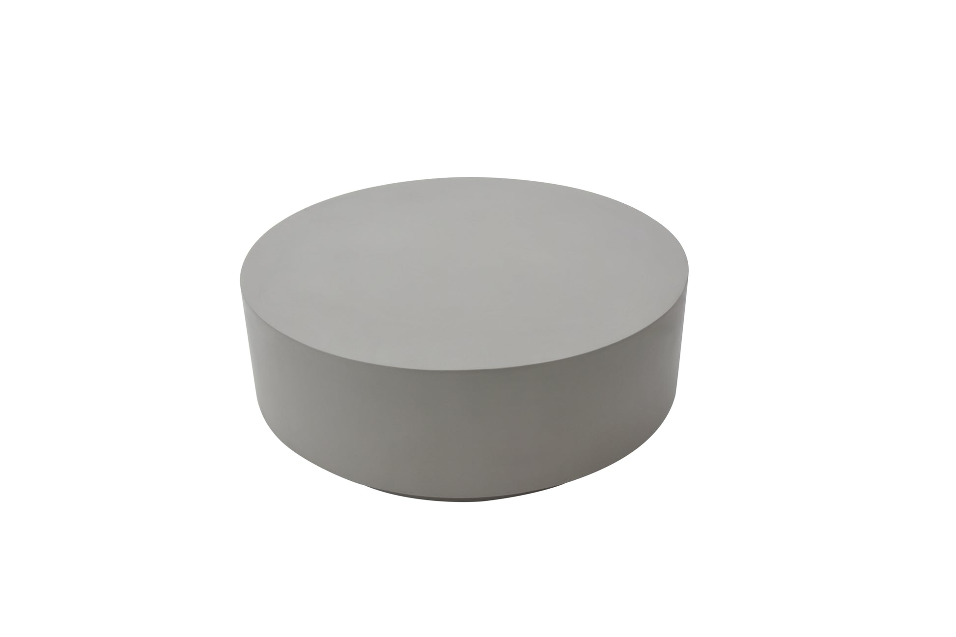 Rome Column Table – a round, handcrafted glass-fiber reinforced concrete (GFRC) table inspired by Roman architecture, featuring a smooth matte texture and timeless design. Perfect for indoor and outdoor use.