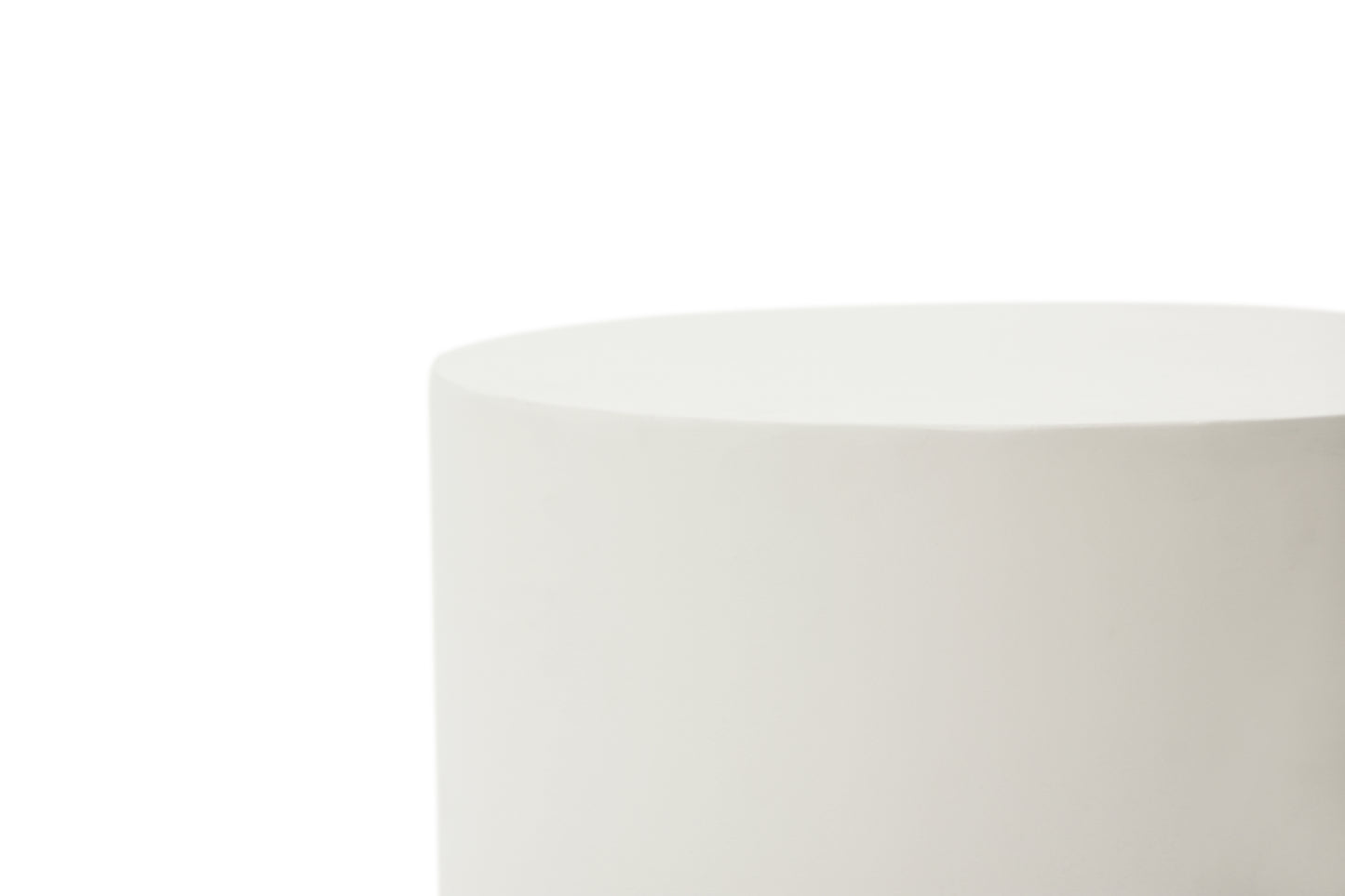 Rome 17.7" Round Concrete Side Table-By Elementi Home