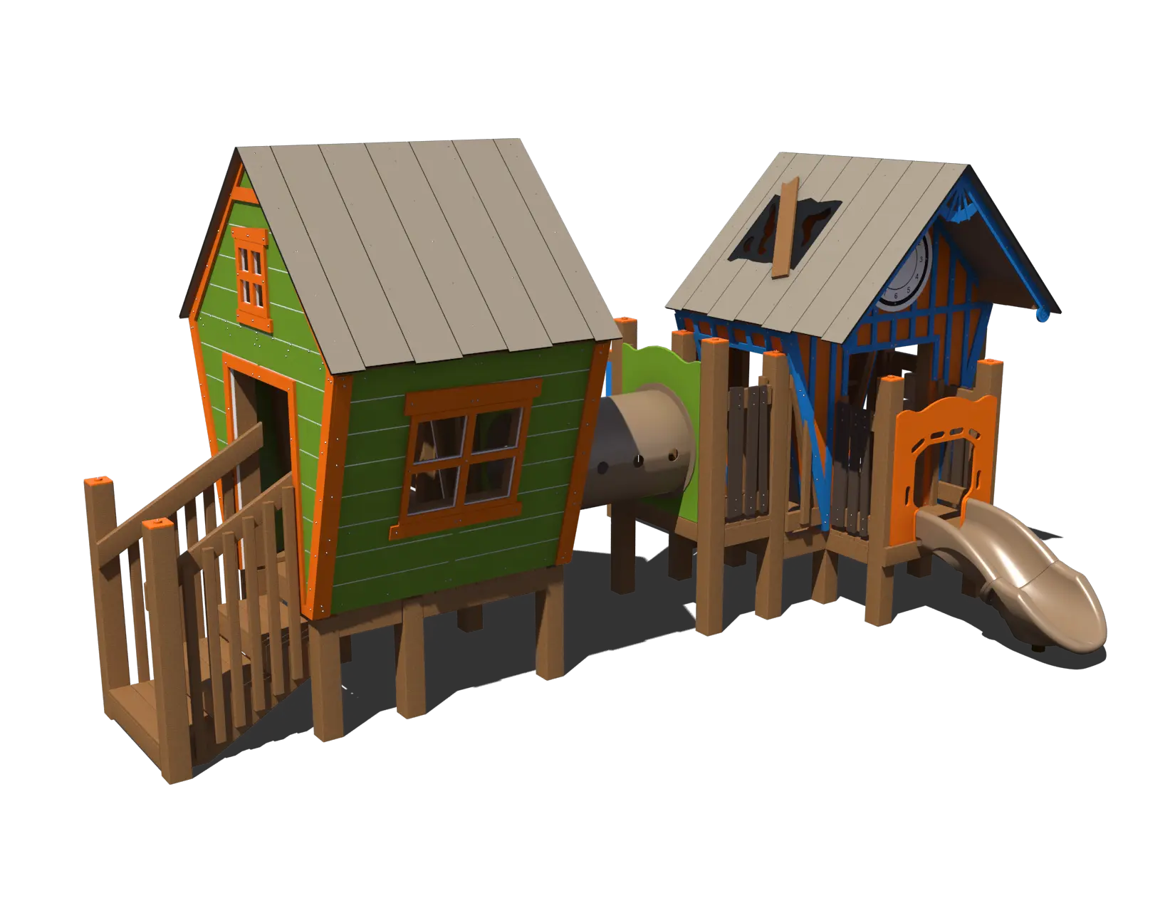 R-Town® Cottages Playground Structure