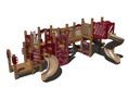 Load image into Gallery viewer, ADA Commercial Multi Slide Playground Without Shade | Outdoor Play Structure for Ages 2 to 5 | GFP-30211-1
