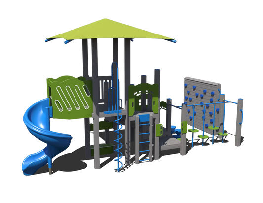 Covered Playground Structure | Outdoor Play Structure for Ages 5 to 12 | GFP-30433-1