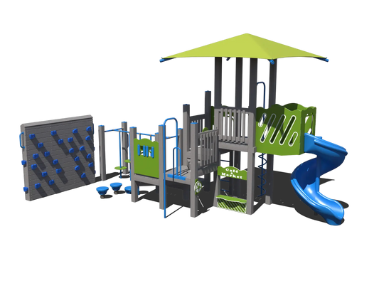 Covered Playground Structure | Outdoor Play Structure for Ages 5 to 12 | GFP-30433-1