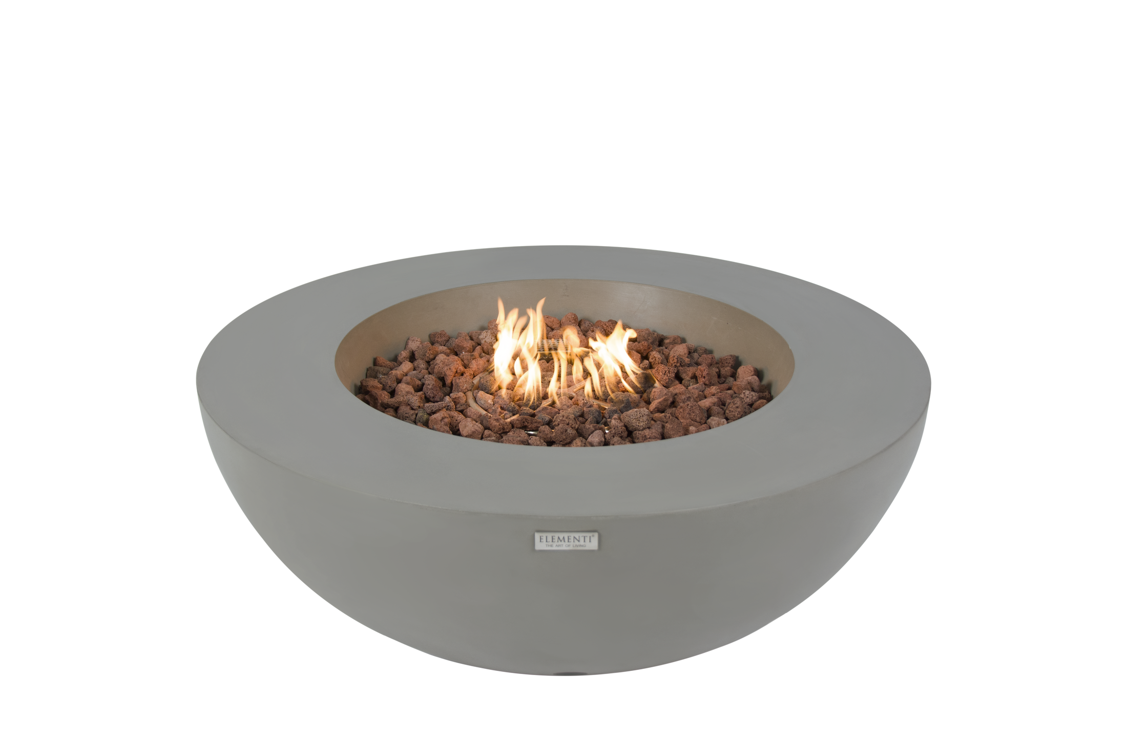 Lunar Bowl Fire Table With Accessories
