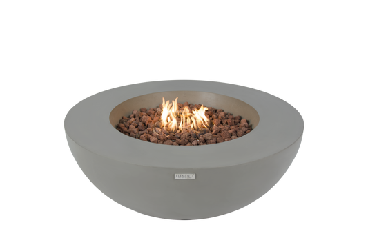 Lunar Bowl Fire Table With Accessories