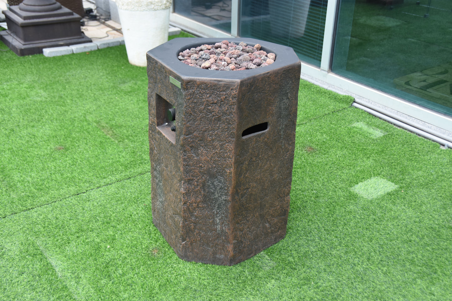 Propane Column Fire Pit
