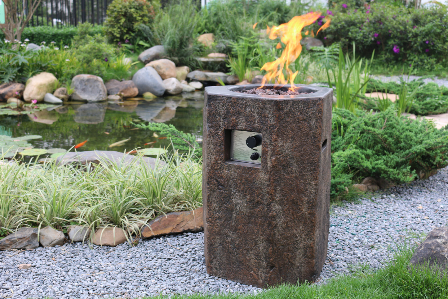 Propane Column Fire Pit