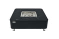 Load image into Gallery viewer, Copenhagen 42” Porcelain Top Fire Table - Bulgaria Black
