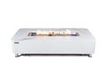 Load image into Gallery viewer, Athens 62” Marble Porcelain Top Fire Table - Bianco White
