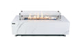 Load image into Gallery viewer, Carrara 60” Marble Porcelain Fire Table - Bianco White
