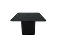 Load image into Gallery viewer, Brugge 46” Marble Porcelain Dining Table - Bulgaria Black

