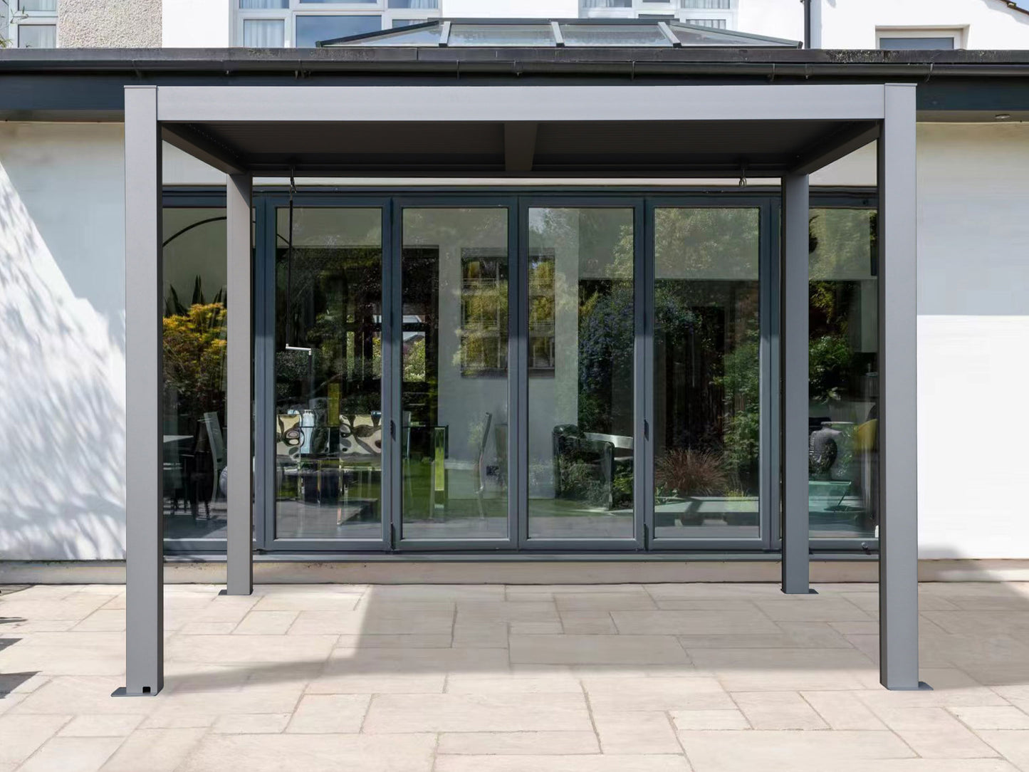 Vikos 10 x10 Aluminum stand alone Pergola