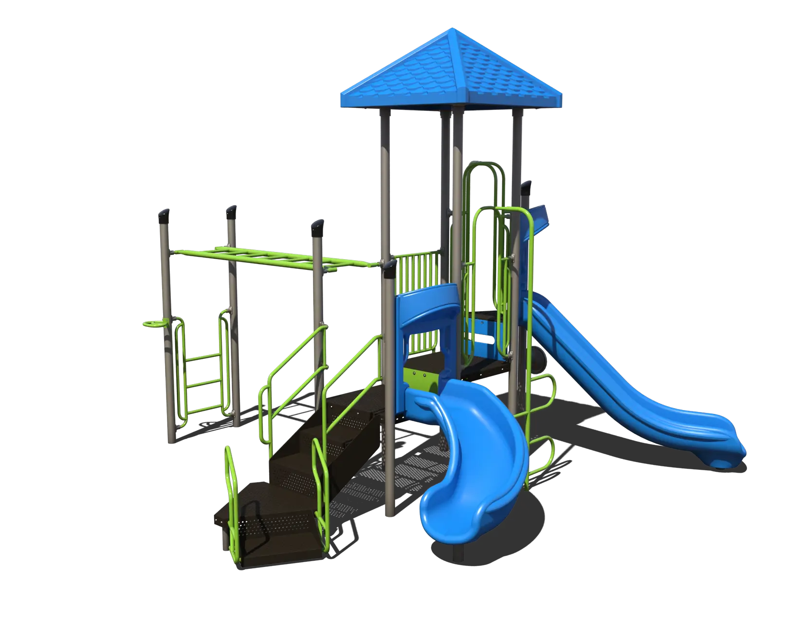 PS3-32207 QUICK SHIP - Child Works Playground Structures Age:  5-12, ADA
