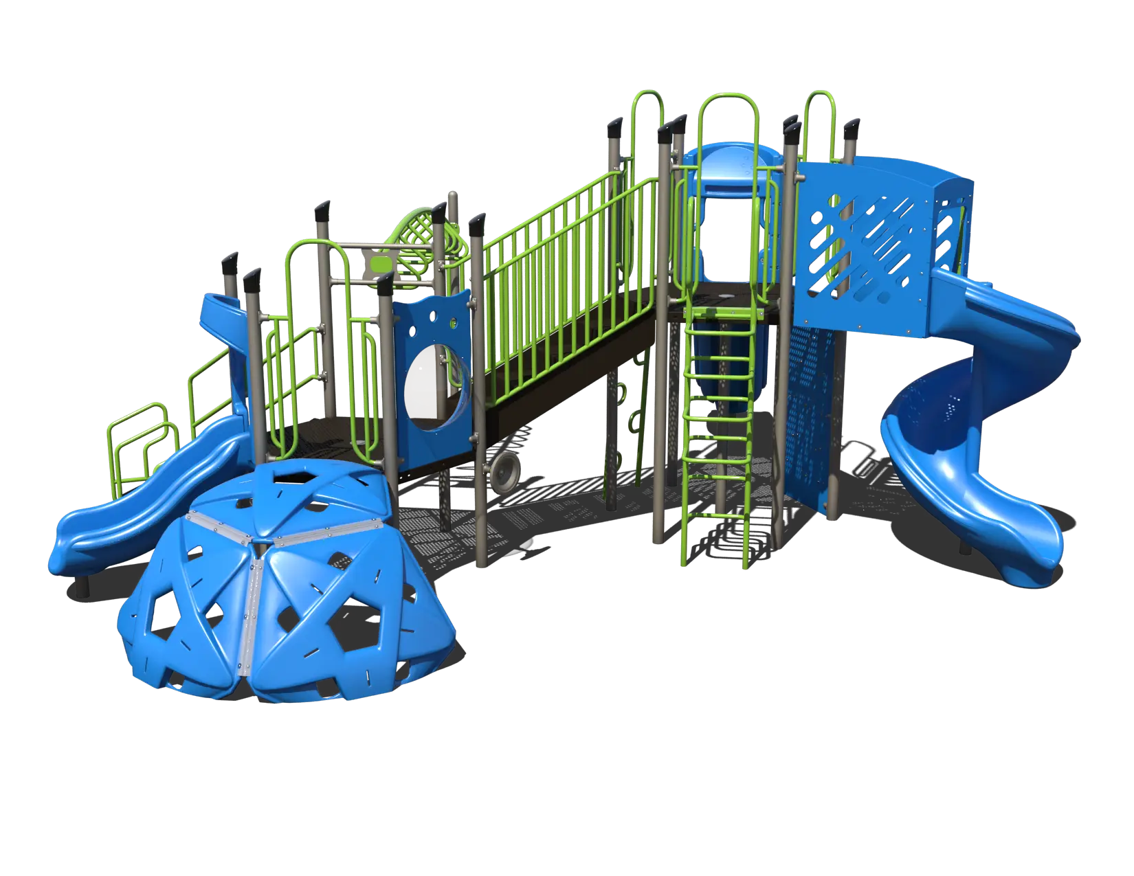 PS3-72338 QUICK SHIP Child Works Playground Structures Age: 5-12 ADA