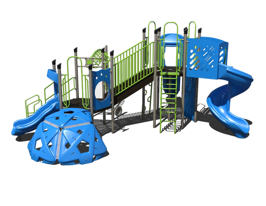 PS3-72338 QUICK SHIP Child Works Playground Structures Age: 5-12 ADA
