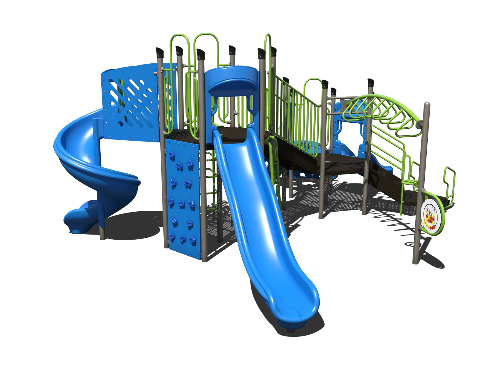 PS3-72338 QUICK SHIP Child Works Playground Structures Age: 5-12 ADA