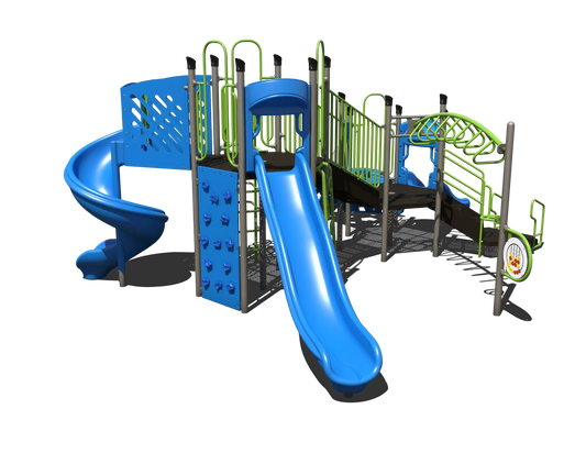 PS3-72338 QUICK SHIP Child Works Playground Structures Age: 5-12 ADA