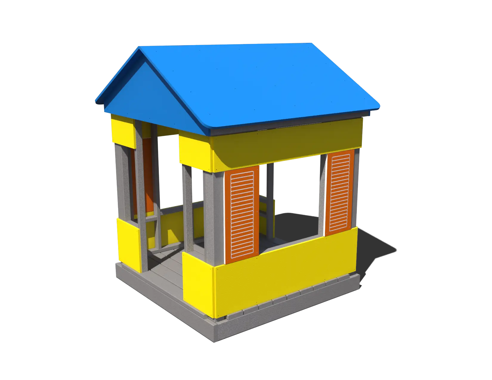 Polytone Playhouse - 5' X 5' RECF0132XX