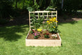 Load image into Gallery viewer, Raised Garden Bed with Trellis (4FT x 4FT x 11IN) RGB-4411-T
